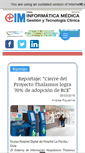 Mobile Screenshot of informaticamedica.cl